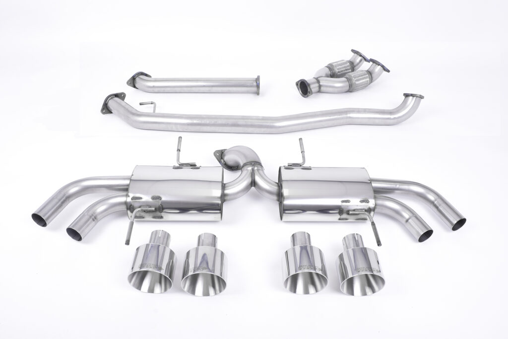 Milltek Nissan GT-R R35 2009-2015 Primary Cat-back Exhaust - Non-Resonated - SSXNI006