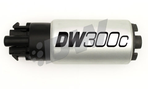 DeatschWerks DW300C 340lph Compact Fuel Pump With Clips w/ 1009 Install Kit Nissan GT-R R35