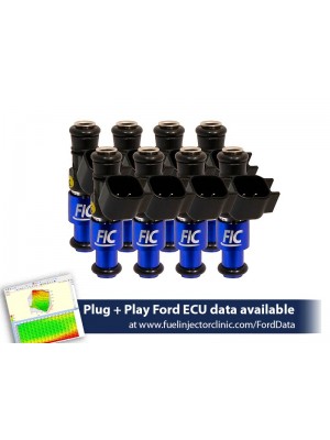 1440CC (140 LBS/HR AT 43.5 PSI FUEL PRESSURE) FIC FUEL INJECTOR CLINIC INJECTOR SET FOR FORD SHELBY GT500 (2007-2014) / FORD GT40 (2005-2006)(HIGH-Z)