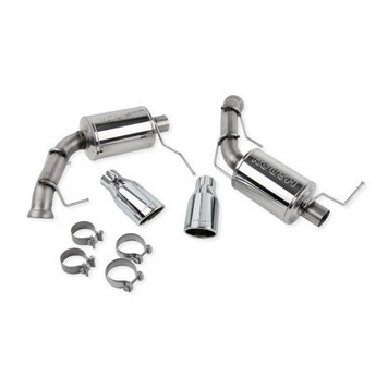 2011-2014 ROUSH Mustang GT /GT 500 Axle Back Exhaust W/Round Tips