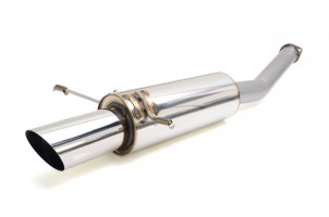 RCM 3" REAR EXHAUST SILENCER 4.5" TAILPIPE