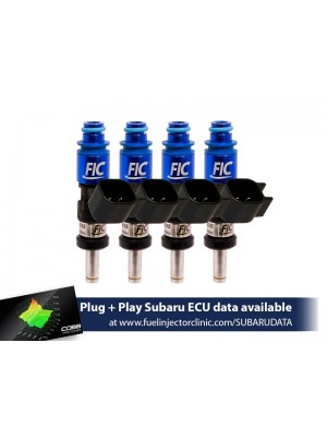 1440CC FIC SUBARU WRX('02-'14)/STI ('07+) FUEL INJECTOR CLINIC INJECTOR SET (HIGH-Z) (Solder-in pigtails)