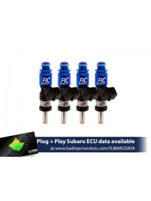 1200CC (PREVIOUSLY 1100CC) SUBARU WRX('02-'14)/STI ('07+) FUEL INJECTOR CLINIC INJECTOR SET (HIGH-Z) (Solder-in pigtails)