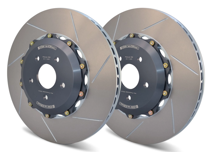 Girodisc: Rear 2 Piece Discs: F8X M2/M3/M4 (BLUE Callipers) (Standard Iron Discs)