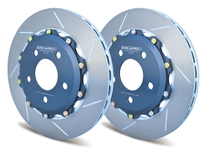 Rear 2-Piece Rotors for S197 Mustang